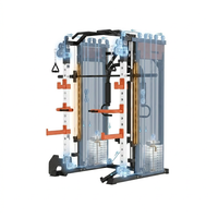 Smith Machine Cable Crossover Built for Full-Body Training, Multifunction Strength System, Durable Metal Frame — How It Works