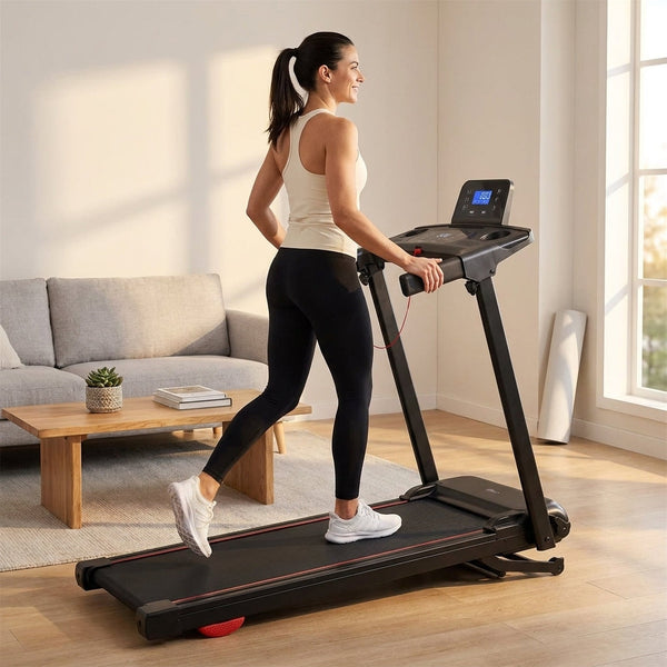 Folding Treadmill Built to Fit Small Spaces, 3.0HP Motor, Auto Incline, 350lb Capacity, Low Noise
