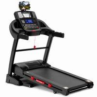 Folding Treadmill Designed for Home Fitness, 4.5HP Motor, 15 Auto Incline, Smart App Control, 300lb Capacity